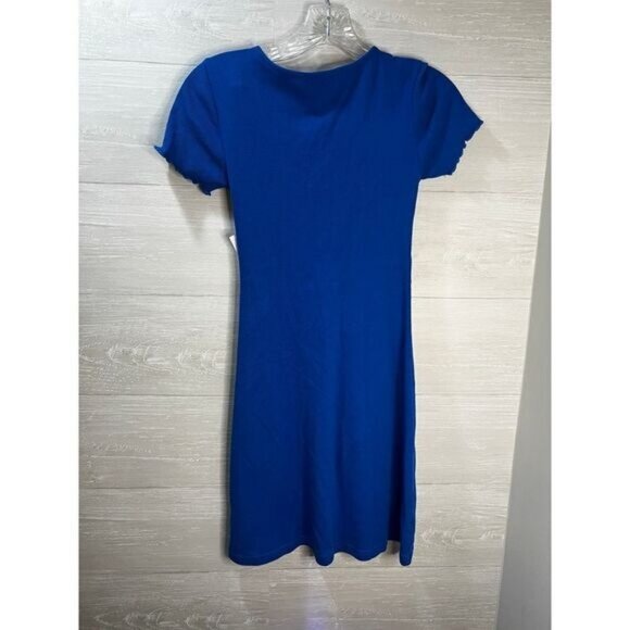 Abound Royal‎ Blue Mini Dress Keyhole Front XS - Picture 2 of 5